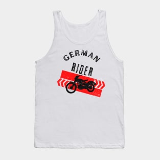 Motorcycle Vintage German Biker Tank Top